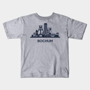 Bochum City Skyline Kids T-Shirt